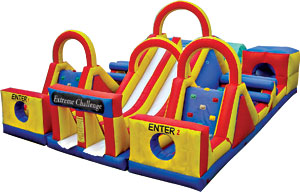 Adventure Rush Inflatable Obstacle Course