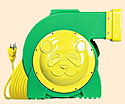 B-Air Panda Blower 1.5HP Bounce House