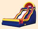 Wave Inflatable Slide 18'  Bounce House