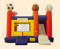 Sports 4N1 Inflatable Bounce House Slide Combo Bounce House
