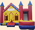 Castle V Roof 7N1 Wet/Dry Combo Bounce House