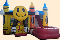 Happy Face 7N1 Wet/Dry Combo Bounce House