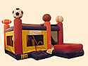 Sports 7N1 Wet/Dry Combo Bounce House