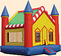 Castle V Roof Inflatable Bounce House Bounce House