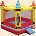 Crayonland Inflatable Bounce House Bounce House