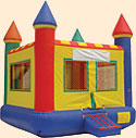 Castle Rainbow Inflatable Bounce House Bounce House