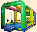 Gauntlet Wet / Dry Inflatable Game Bounce House