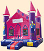 Castle Princess V Roof Inflatable Bounce House Bounce House