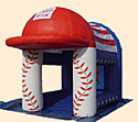 Baseball Speed Pitch w/ Radar Inflatable Sports Game Bounce House
