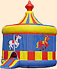 Carousel Inflatable Bounce House