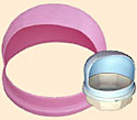 Cotton Candy Bubble Bounce House
