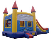 Castle 2 Lane Slide w/ Basketball hoop - Boise, Idaho