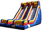 Double Lane Inflatable Slide 18' Bounce House