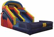 Wet/Dry Inflatable Slide 16'  Bounce House