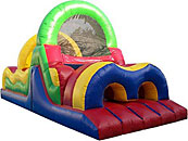 32' Inflatable Obstacle Course Bounce House