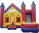 Castle V Roof 7N1 Wet/Dry Combo Bounce House