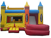 Crayon 7N1 Wet/Dry Combo  Bounce House