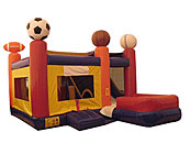 Sports 7N1 Wet/Dry Combo Bounce House