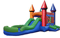 Castle Wet / Dry Jump Slide - Boise, Idaho