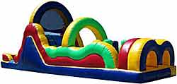 42' Wet/Dry Obstacle Course  Bounce House