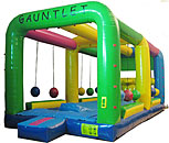 Gauntlet Wet / Dry Inflatable Game Bounce House