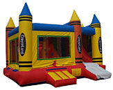 Crayon 4N1 Inflatable Bounce House Slide Combo Bounce House