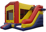 Modular 4N1 Inflatable Bounce House Slide Combo Bounce House