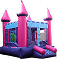 Pink Castle Bounce House