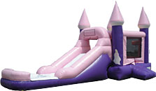 Princess Castle Wet/Dry Jump Slide - Boise, Idaho