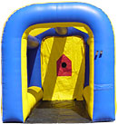 Speed Pitch / Soccer Kick Inflatable Sports Game w/ Radar Bounce House